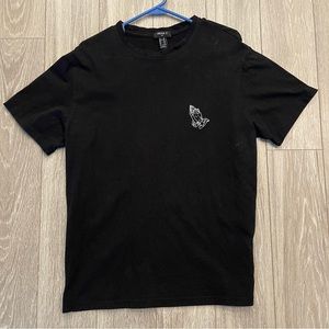Black Prayer Hands T-Shirt